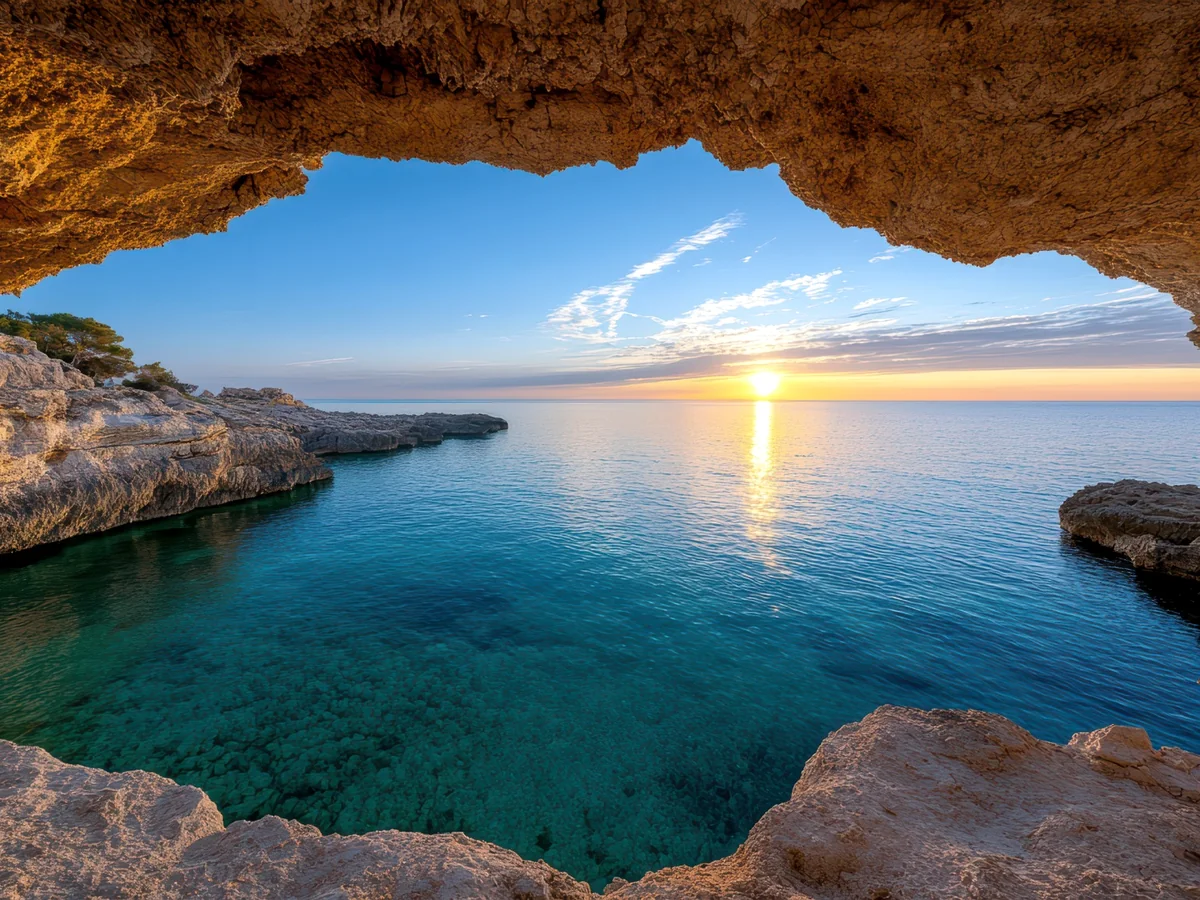 Cyprus coastline and event landscape